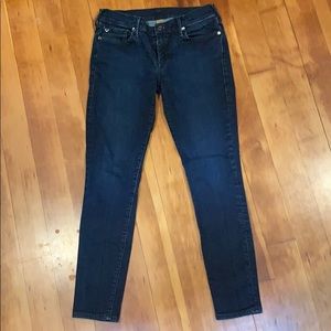 True Religion “Casey” Low Rise Super Skinny Jeans